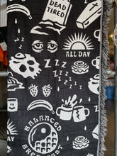 Dead Tired Throw Blanket