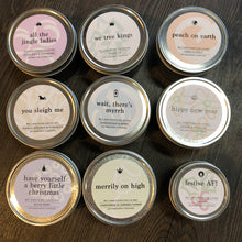 Holiday Soy Candle Collection 8 oz - Tins