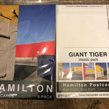Hamilton Postcards - Giant Tiger  5 PACK
