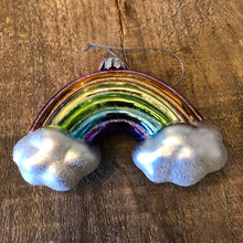 Rainbow Glass Ornament