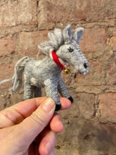 Felted Horse Christmas Ornaments