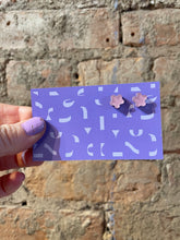Small Daisy Studs - Eco-Resin by dconstruct