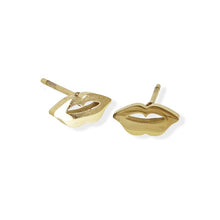 Gold Lips Stud